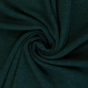 Meriino strick - 250 g/m², meleeritud sinakas-roheline