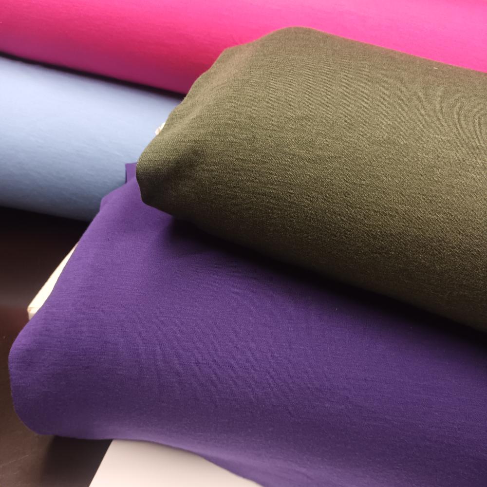 Meriino interlock - 250 g/m², jääsinine - Image 3