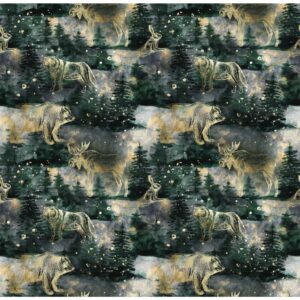 Trikotaaž - metsloomad ja kuused