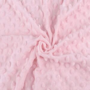 Minky fliis - heleroosa