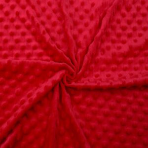 Minky fliis - punane