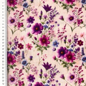 Musliin - lillad põllulilled