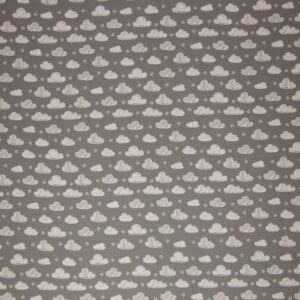 Musliin - 2-kihiline, pilvedega, hall