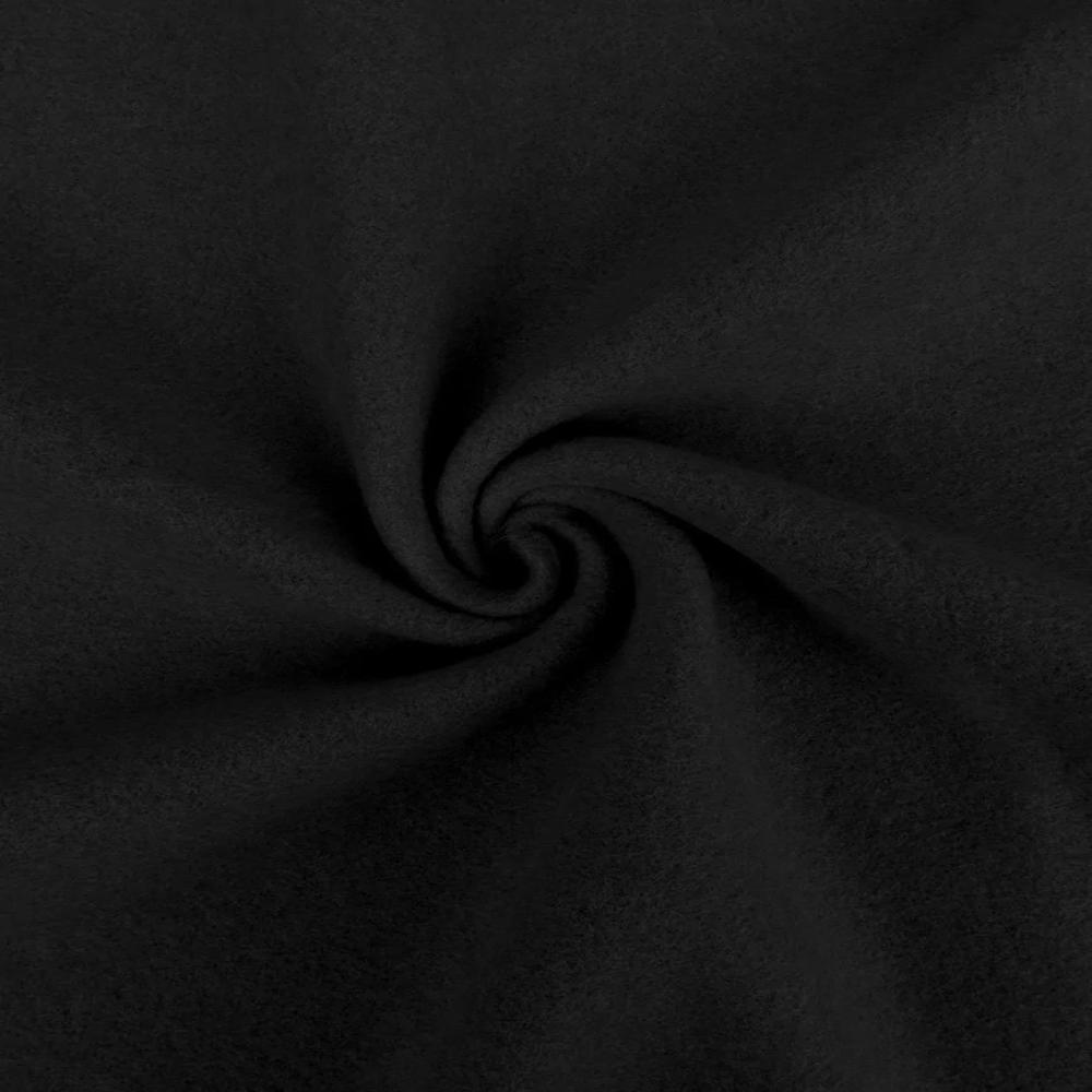 Mantlikangas (melton), 440 gr, must