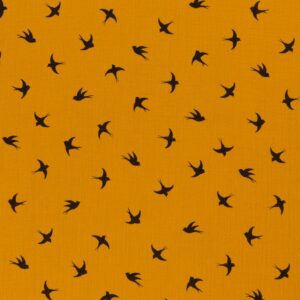 Musliin - 2-kihiline, pääsukestega, kollane