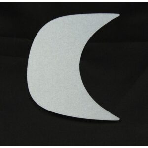 Mütsinoka plastikust toorik, valge, laiem