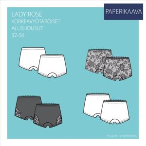 Paberlõige - aluspesu naistele, suurus 32-56