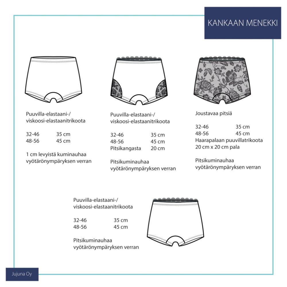 Paberlõige - aluspesu naistele, suurus 32-56 - Image 2
