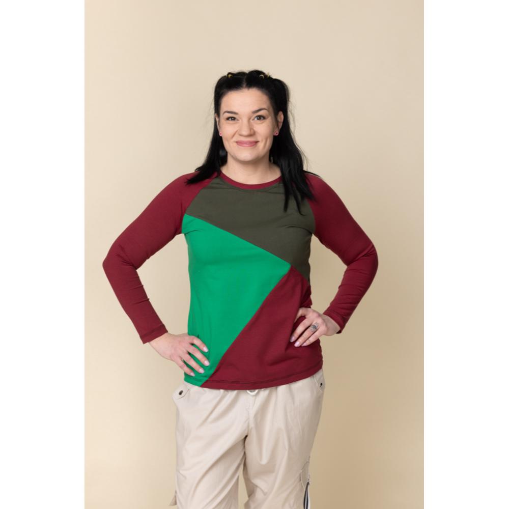 Paberlõige - naiste raglaanlõikega pluusid, suurus 32-56 - Image 4