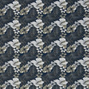 Trikotaaž - struktuurne, liiliad sinisel