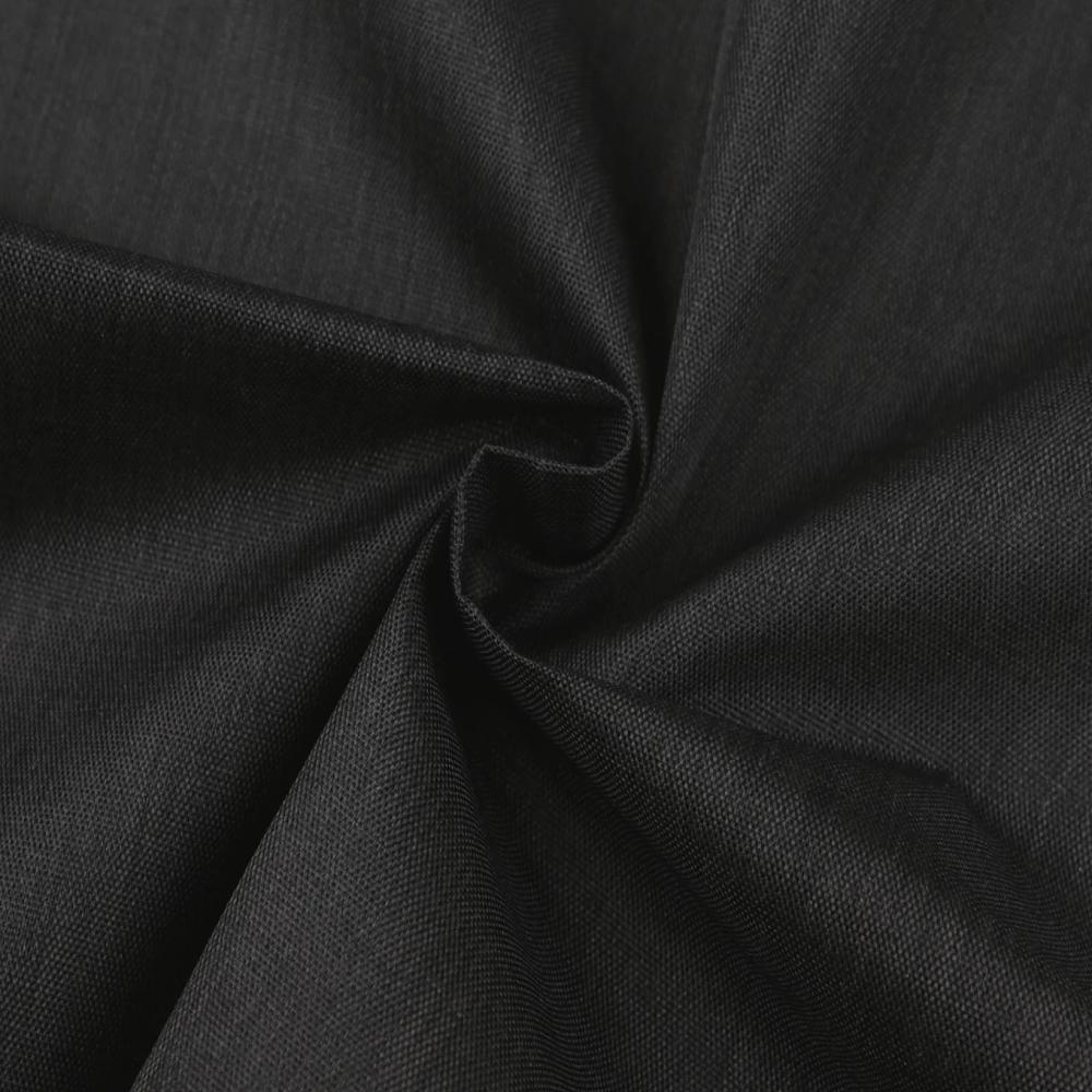 Õuekangas, 160 gr, 300D, mustjashall