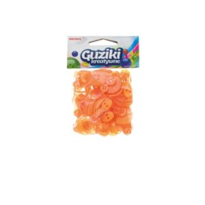 Nööpide segapakk, oranž