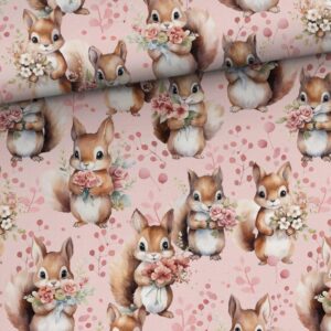 Dressikangas - oravad lilledega