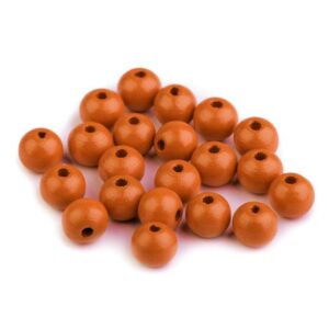 Puithelmed, 10 mm, ava 2-3 mm, 50 tk pakis, oranž