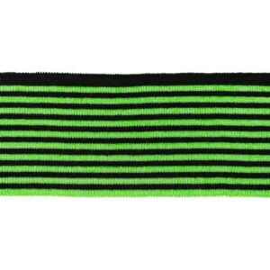 Valmissoonik, hõbeniidiga, rohelise-mustatriibuline