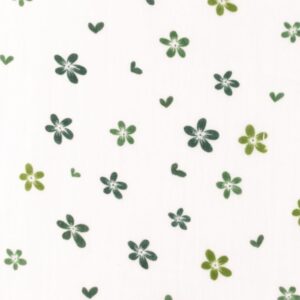 Musliin - 2-kihiline, väiksed rohelised lilled