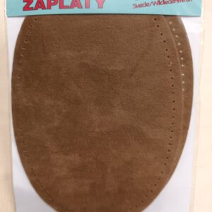 Triigitav paik, seemisnaha imitatsiooniga, 9,5 x 14 cm, 2 tk, pruun