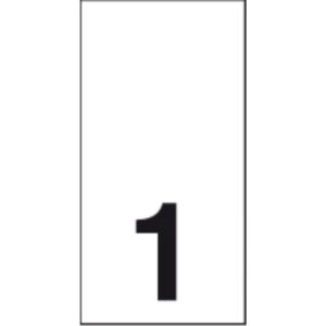 Õmmeldav suurusesilt, 200 tk, suurus 1