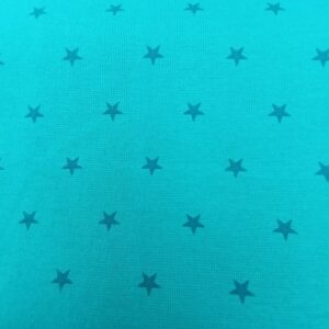 Soonik - tähekestega, 70 cm torus, 1×1/sile, türkiissinine, tumedam