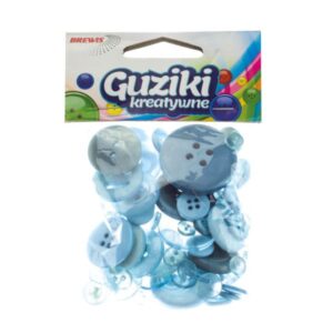 Nööpide segapakk, sinine