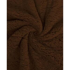 Teddy fliis, tumepruun