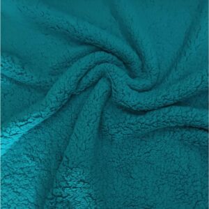 Teddy fliis, hele petrolsinine