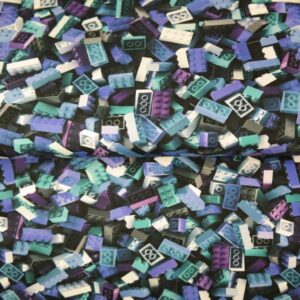 Trikotaaž - legoklotsid, sinine