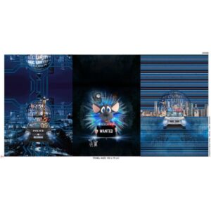 Dressikangast paneel - hiirega, 75x150 cm