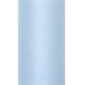 Tüll rullis, 15 cm x 9 m, helesinine