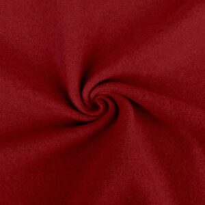 Mantlikangas (melton), 440 gr, tumepunane