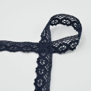 Puuvillane pits, 30 mm, marine sinine