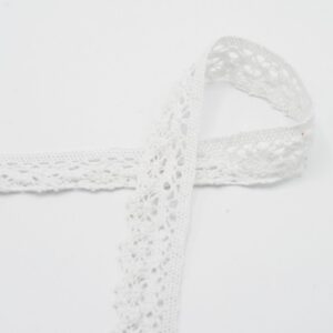 Puuvillane pits, 30 mm, valge