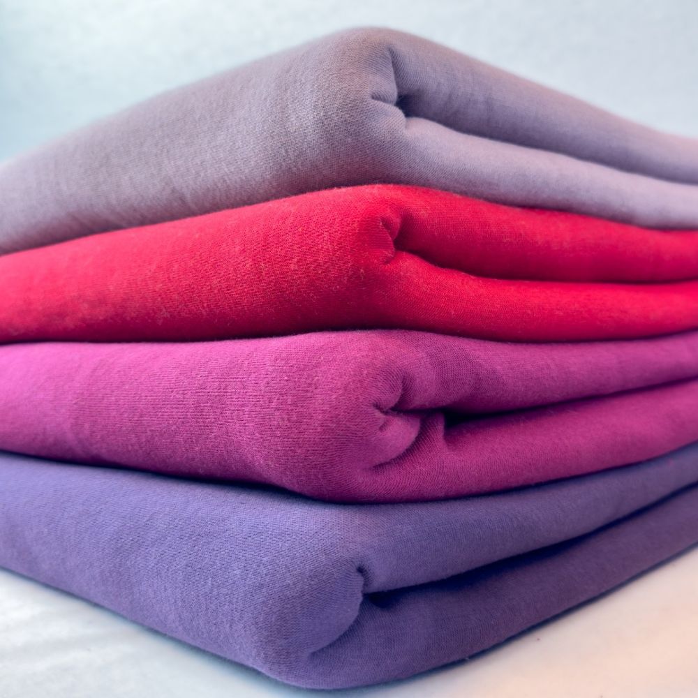 Dressikangas, paks, seest uhutud - lillakas-roosa - Image 2