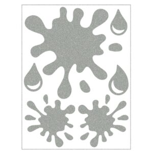 Triigitavad helkurmotiivid, värvilaigud