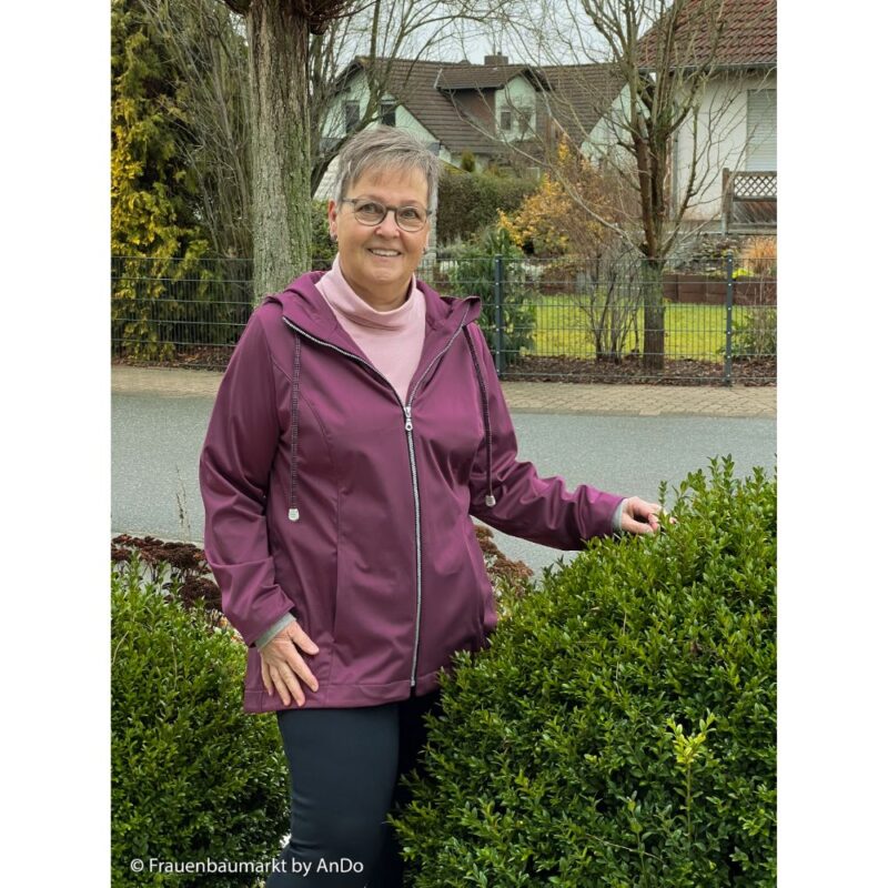 Softshell, suvine, lillakas-roosa (berry) - Image 3