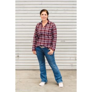 Flanell, punaseruuduline - Image 2