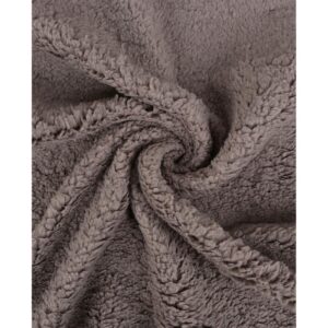 Teddy fliis, hallikas-pruun (taupe)