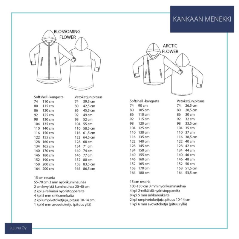 Paberlõige - laste softshell jope, mantel ja püksid, suurus 74-164 - Image 3