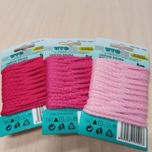 Ümarpael, ø 4 mm, pakis 5 m, heleroosa - Image 2