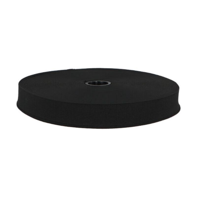 Kumm, 25 mm, must, 25 m rullis