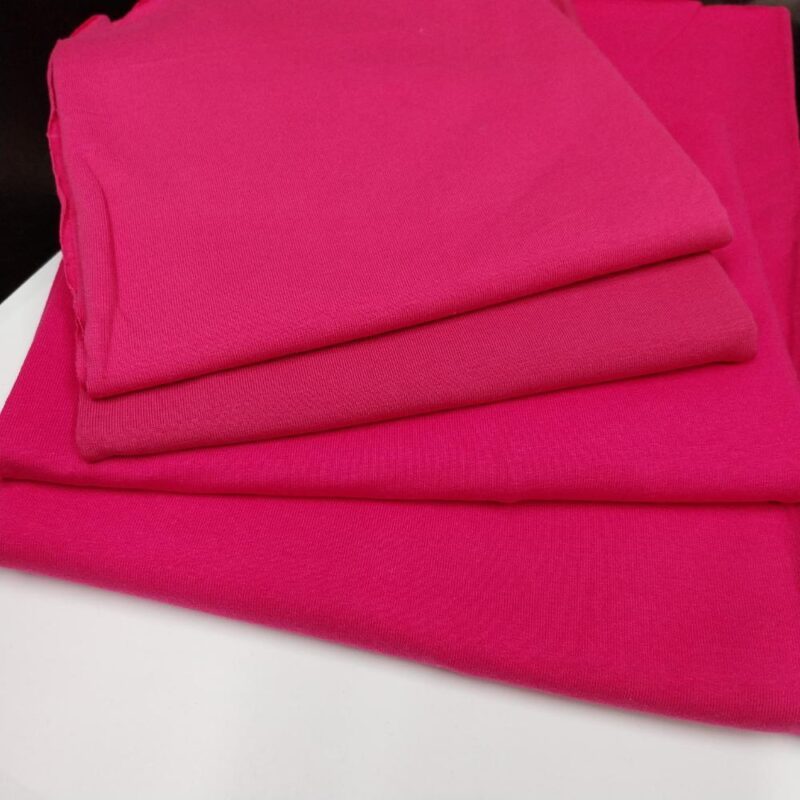 Fuksiaroosa komplekt (trikotaaž, dress), 1,35 m