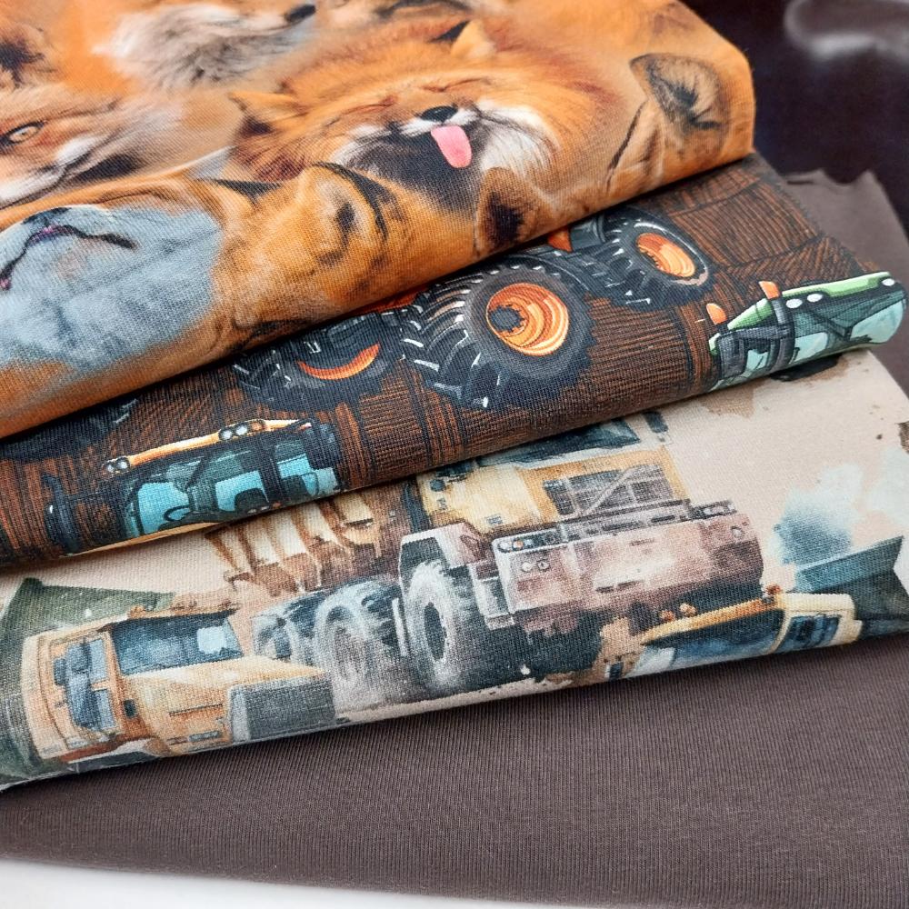 Pruun komplekt poistele, 2,3 m