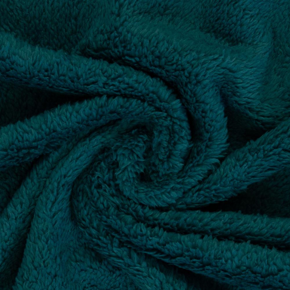 Kahepoolne paks fliiskangas, petrol