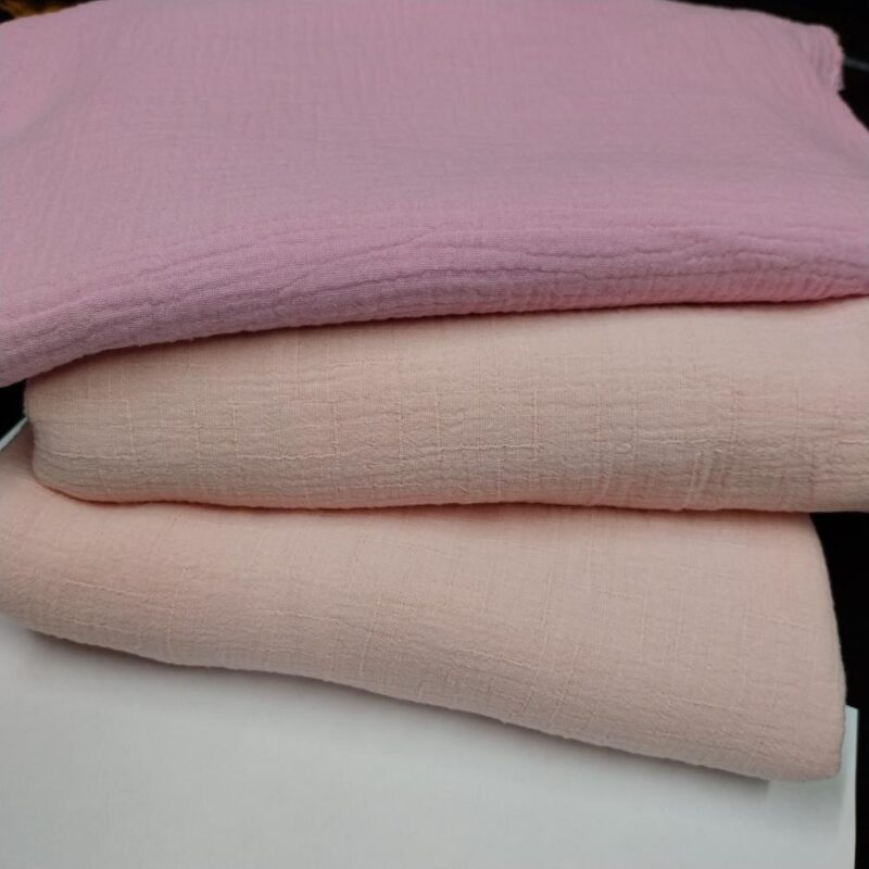 Musliinide komplekt, roosad, 3,4 m