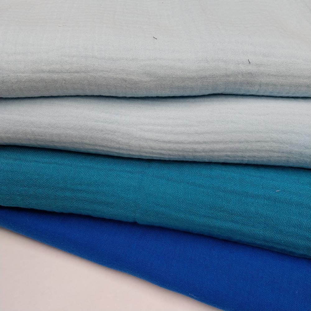 Musliinide komplekt, sinised, 3,55 m