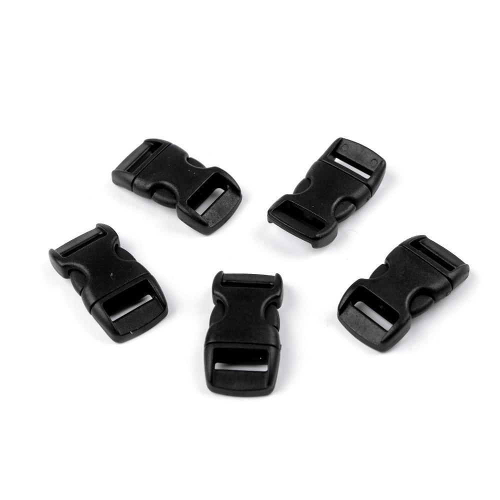 Plastikust pistlukk 10 mm kummile, must