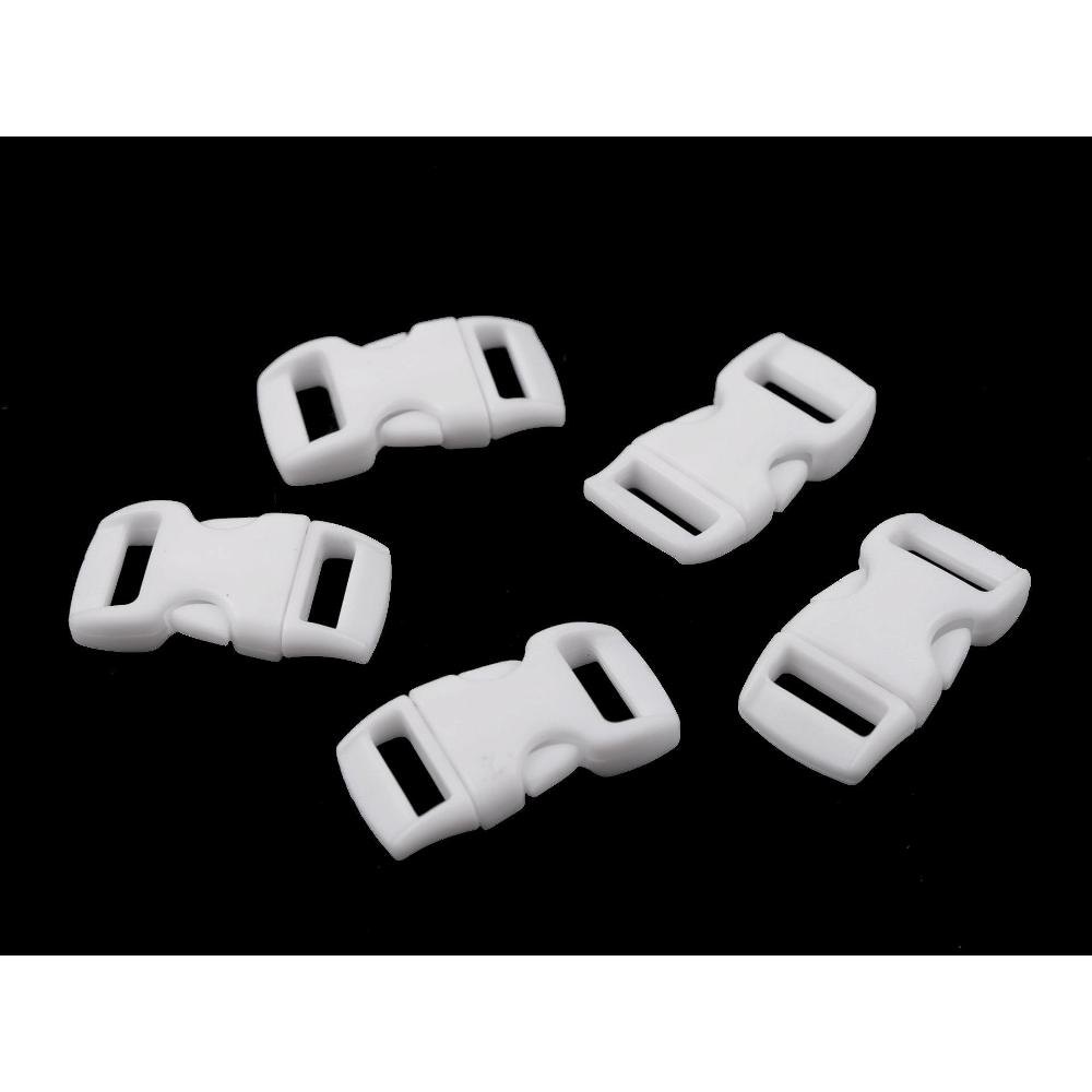 Plastikust pistlukk 10 mm kummile, valge