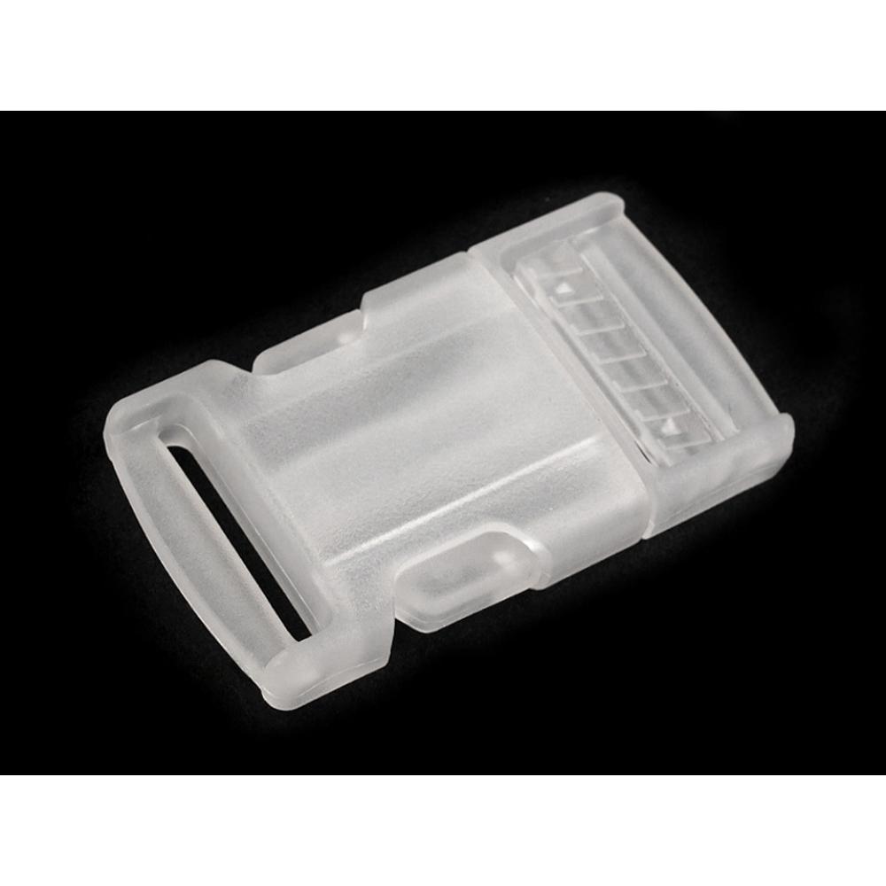 Plastikust pistlukk 25 mm kummile, läbipaistev