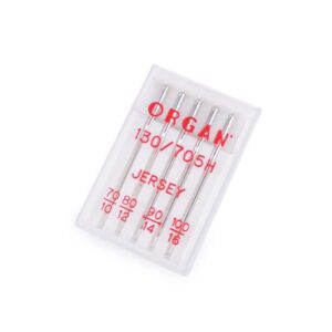 Õmblusmasina nõelad ORGAN - JERSEY; 130/705H; 70-100