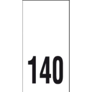 Õmmeldav suurusesilt, 200 tk, suurus 140